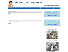 Tablet Screenshot of jatinsanghavi.com